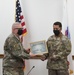 1st Theater Sustainment Command Awards Sustainer of the Week to Sergeant Luis Montellano