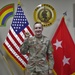 Brig. Gen. Thomas Spencer Awards Challenge Coin to Sgt. Isaiah Williams