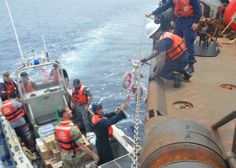 U.S. Coast Guard Cutter Sequoia returns from deployment that furthered joint maritime safety and security improvements with the Republic of Palau