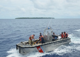 U.S. Coast Guard Cutter Sequoia returns from deployment that furthered joint maritime safety and security improvements with the Republic of Palau
