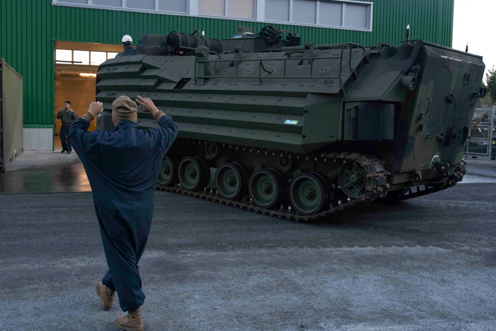 U.S. Marines Conduct Maintenance at MCPP-N Cave