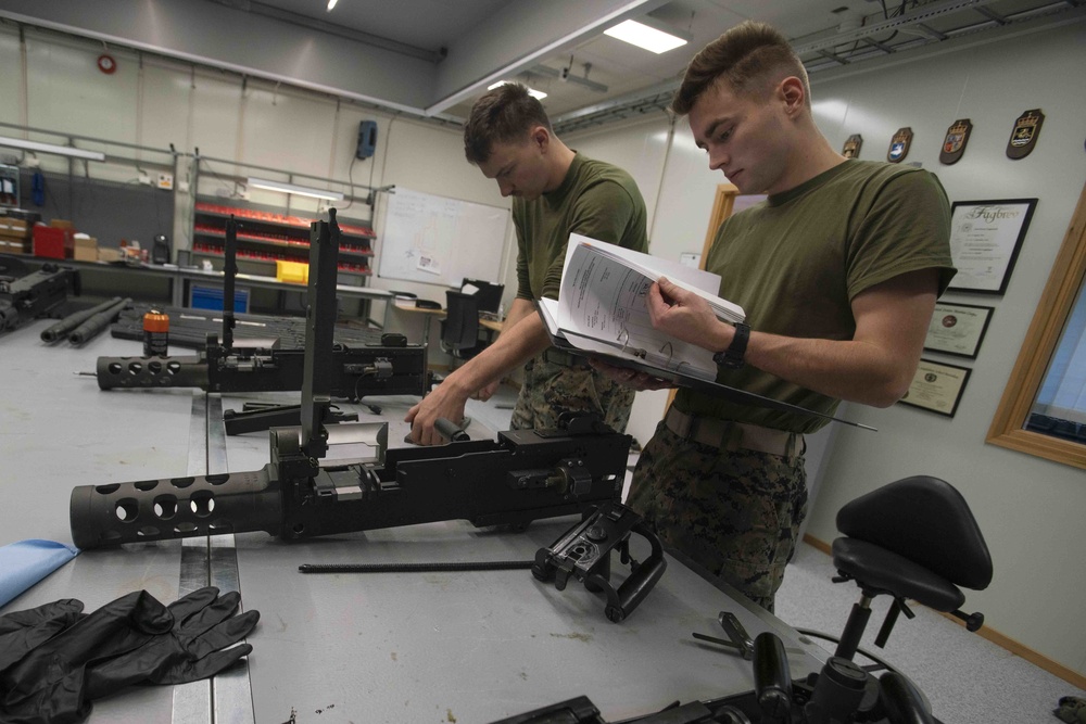 U.S. Marines Conduct Maintenance at MCPP-N Cave