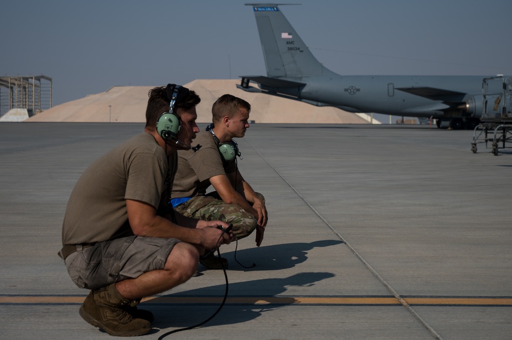 DVIDS - Images - KC-135 Fuels Training In The Air In CENTCOM [Image 2 ...