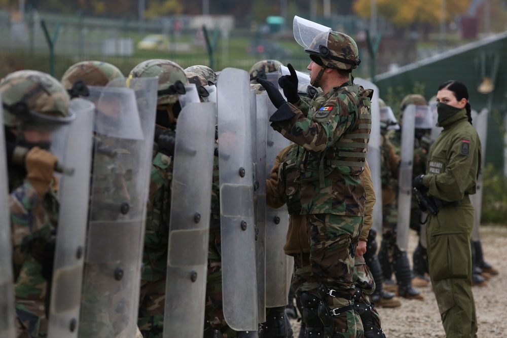 Moldovan Crown Riot Control Training