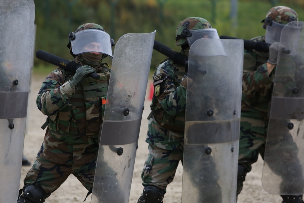 Moldovan Crown Riot Control Training