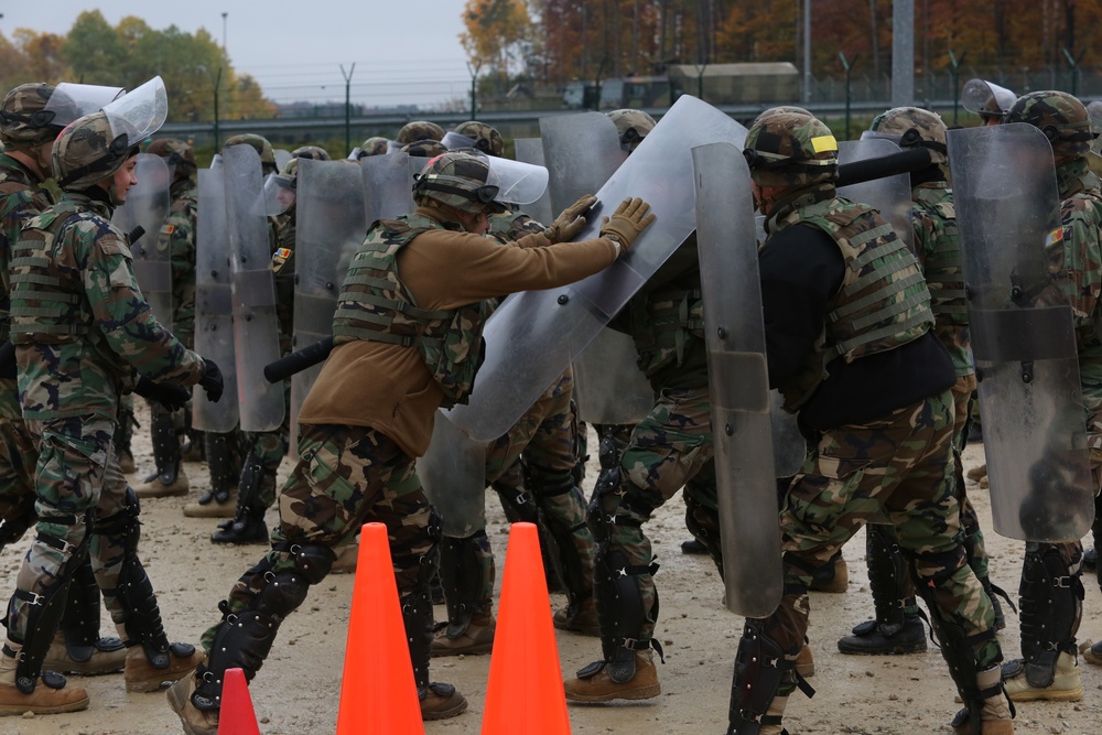 Moldovan Crown Riot Control Training