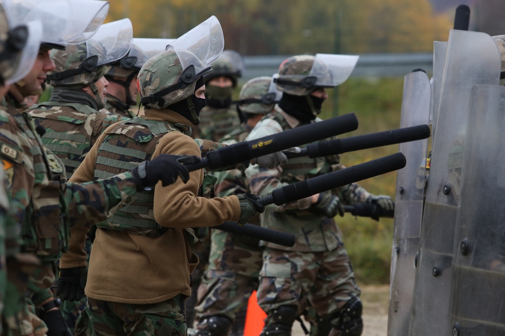 Moldovan Crown Riot Control Training