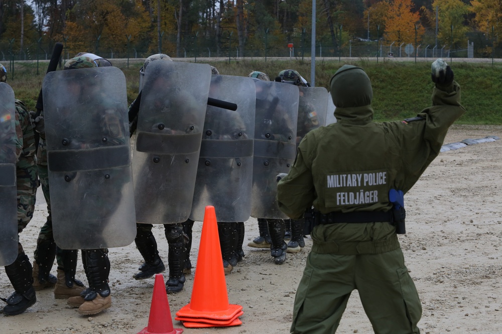 Moldovan Crown Riot Control Training