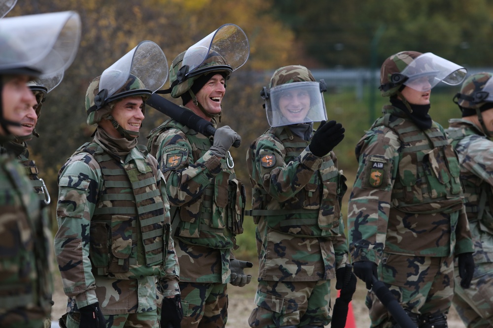 Moldovan Crown Riot Control Training