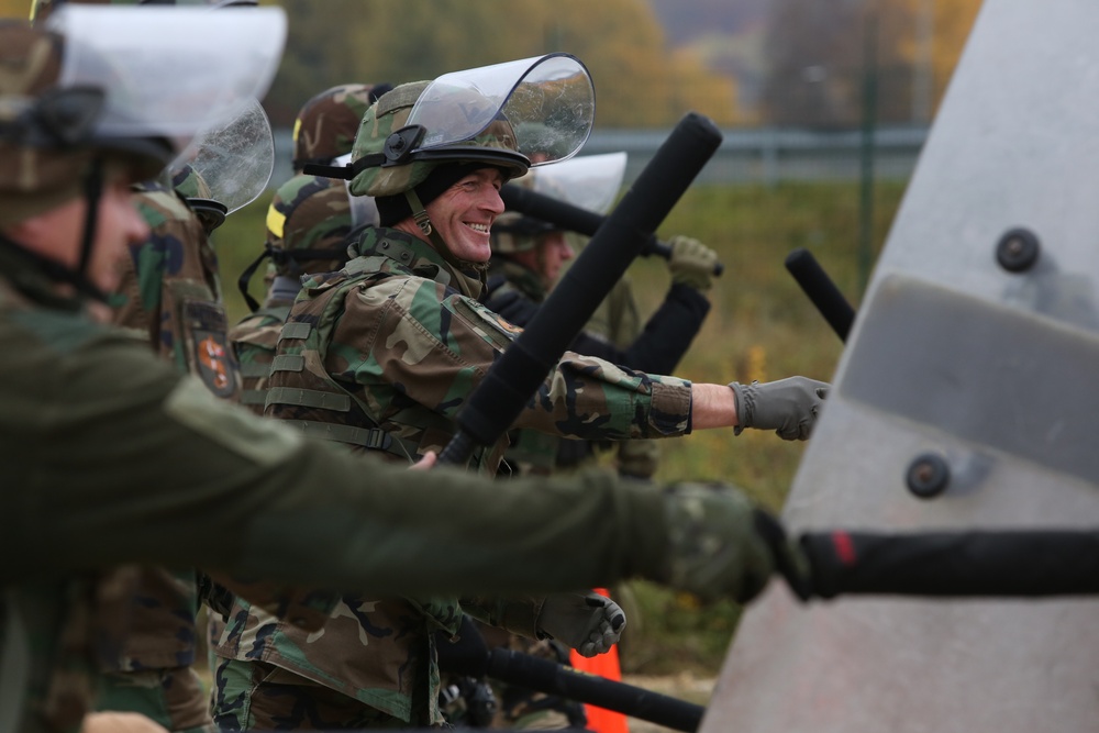 Moldovan Crown Riot Control Training