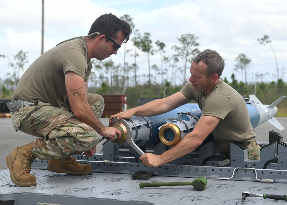Tyndall makes history with support to experimental combat exercise