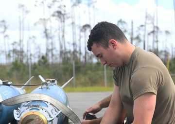 Tyndall makes history supporting experimental combat exercise