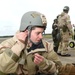 Maintainers, aircrew test in-ear headset during CBRN exercise