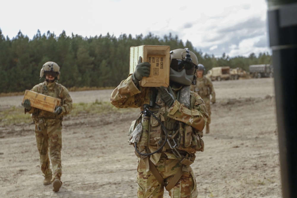 Marne Air Soldiers conduct aerial gunnery on Fort Stewart