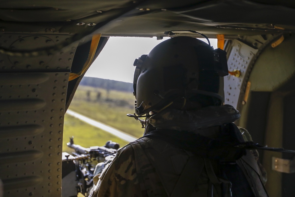 Marne Air Soldiers conduct aerial gunnery on Fort Stewart
