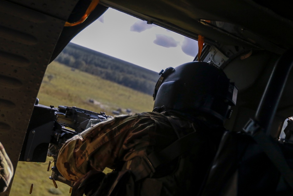 Marne Air Soldiers conduct aerial gunnery on Fort Stewart