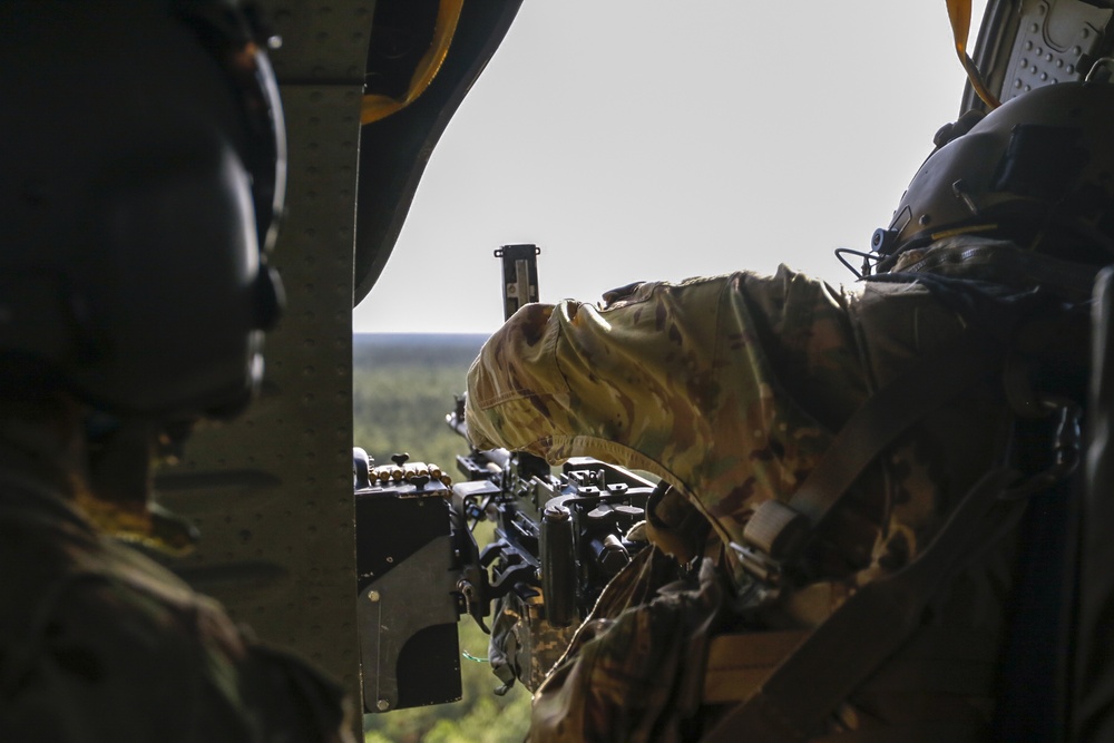 Marne Air Soldiers conduct aerial gunnery on Fort Stewart