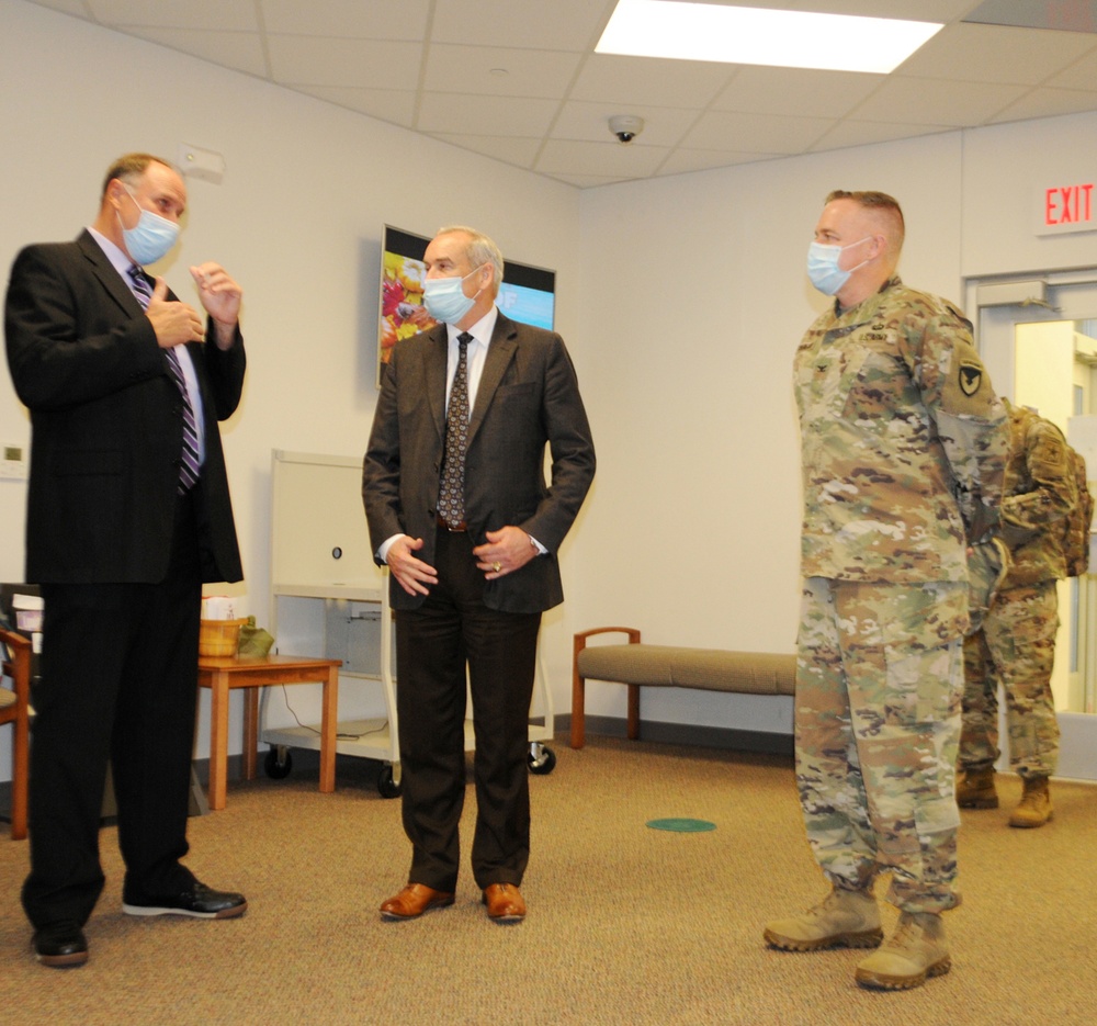 Honorable Dr. Wardynski visits, discusses key education QoL initiatives