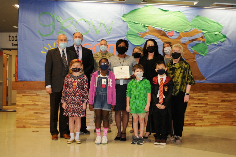 Honorable Dr. Wardynski visits, discusses key education QoL initiatives