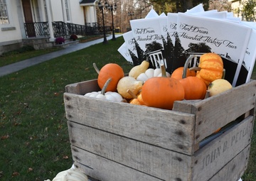 Fort Drum community members let their imaginations roam during Haunted LeRay history tour