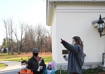 Fort Drum community members let their imaginations roam during Haunted LeRay history tour