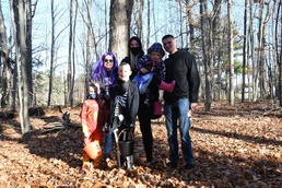 Fort Drum community members let their imaginations roam during Haunted LeRay history tour