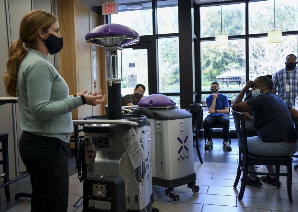 Robots arrive at NMCCL to combat COVID-19