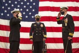 USS Albany (SSN 753) Change of Command