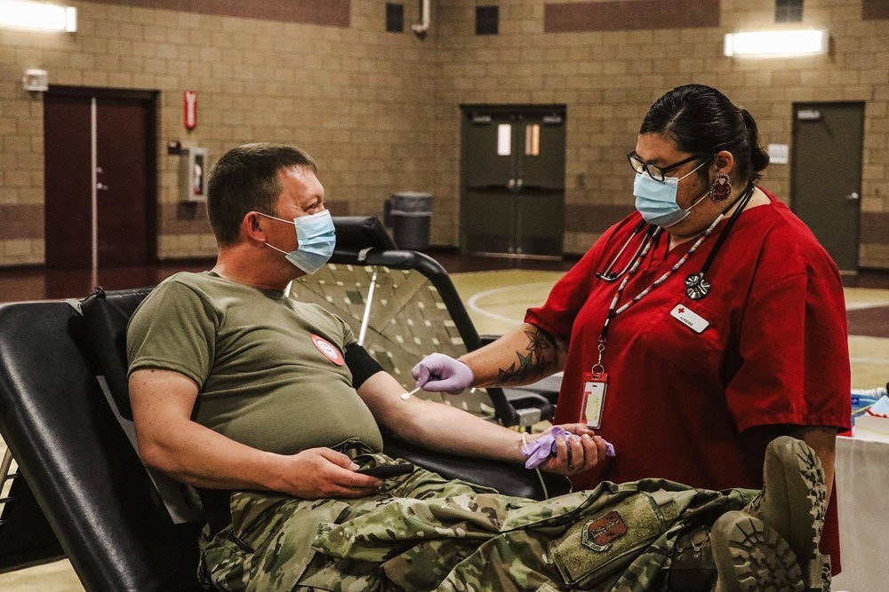 National Guard Blood Drive