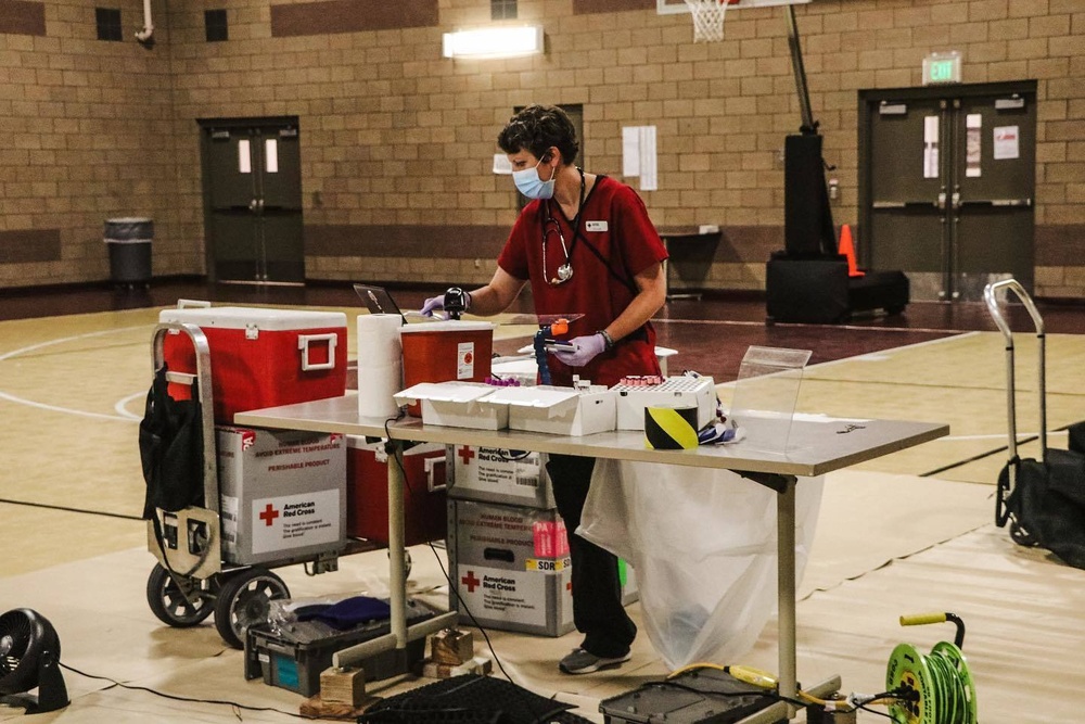 National Guard Blood Drive