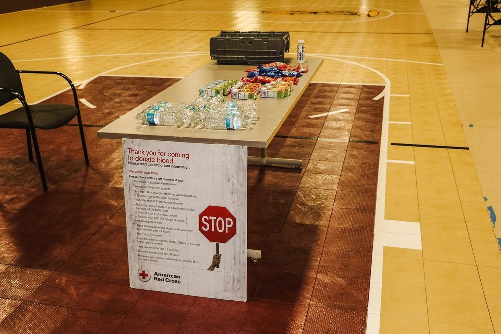 National Guard Blood Drive