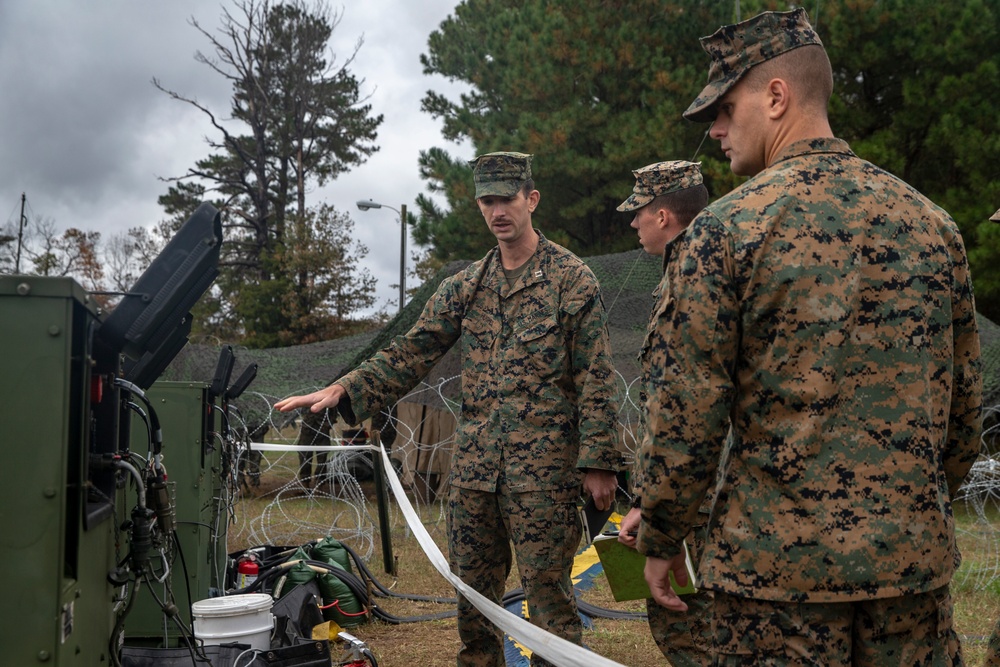 A Better Environment | II MSB Marines conduct fuel berm checks during MEFEX 21.1