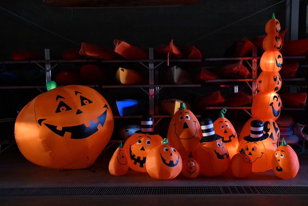 Drive-thru trick-or-treating