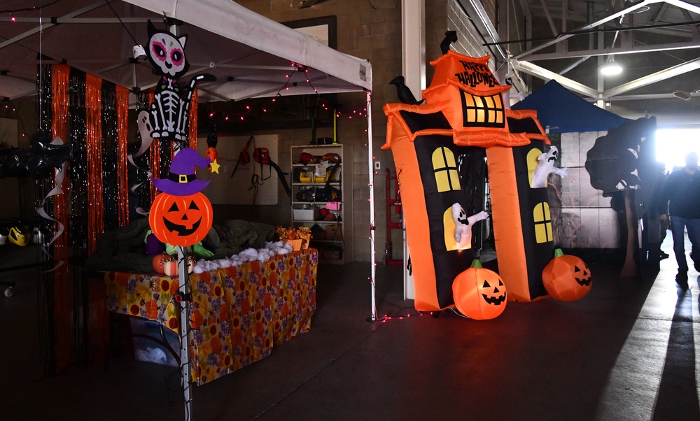 Drive-thru trick-or-treating