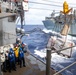 Sailors Receive Pallets of Food During Keen Sword 21