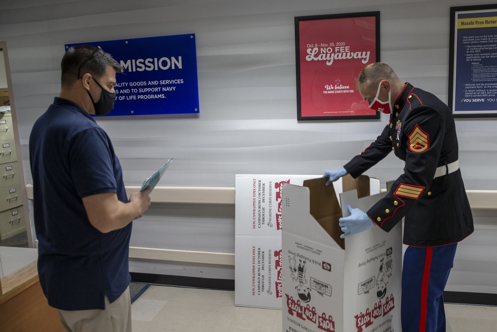 2020 Toys for Tots Campaign Donation Box Drop Off