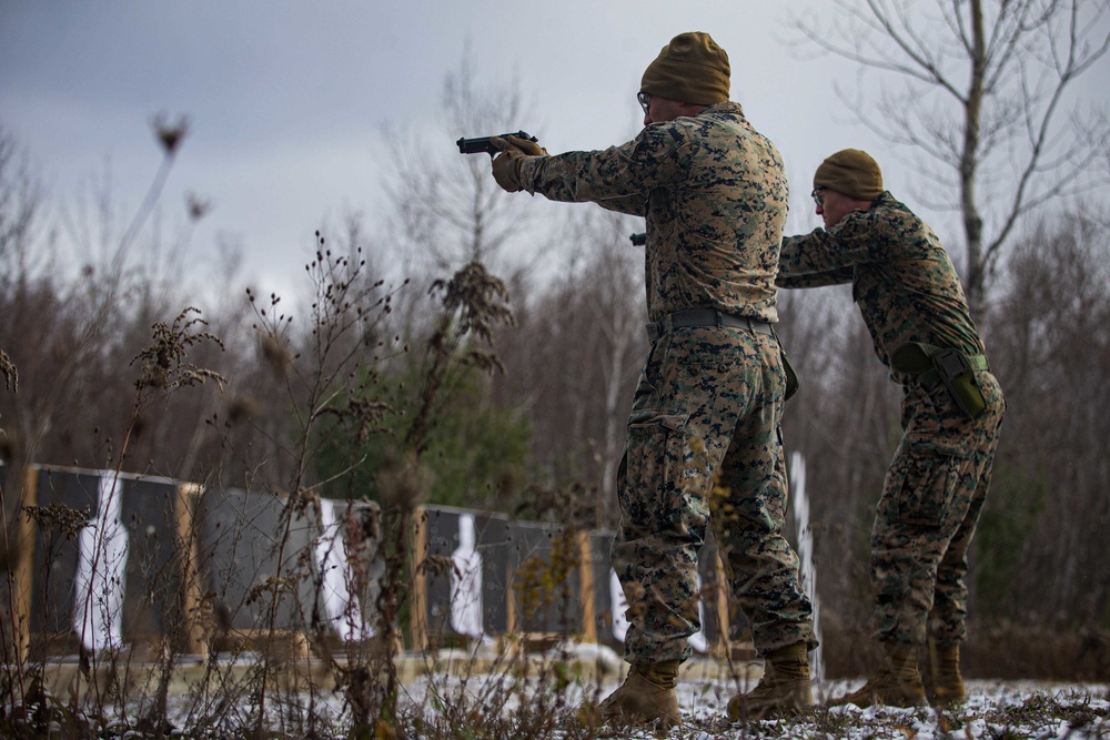 Combat Logistics Regiment 27 Pistol Qualification Range MEFEX 21.1