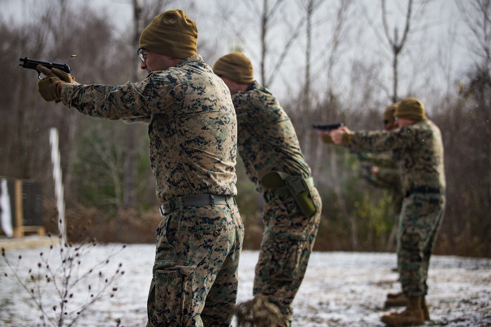 Combat Logstics Regiment 27 Pistol Qualification Range MEFEX 21.1