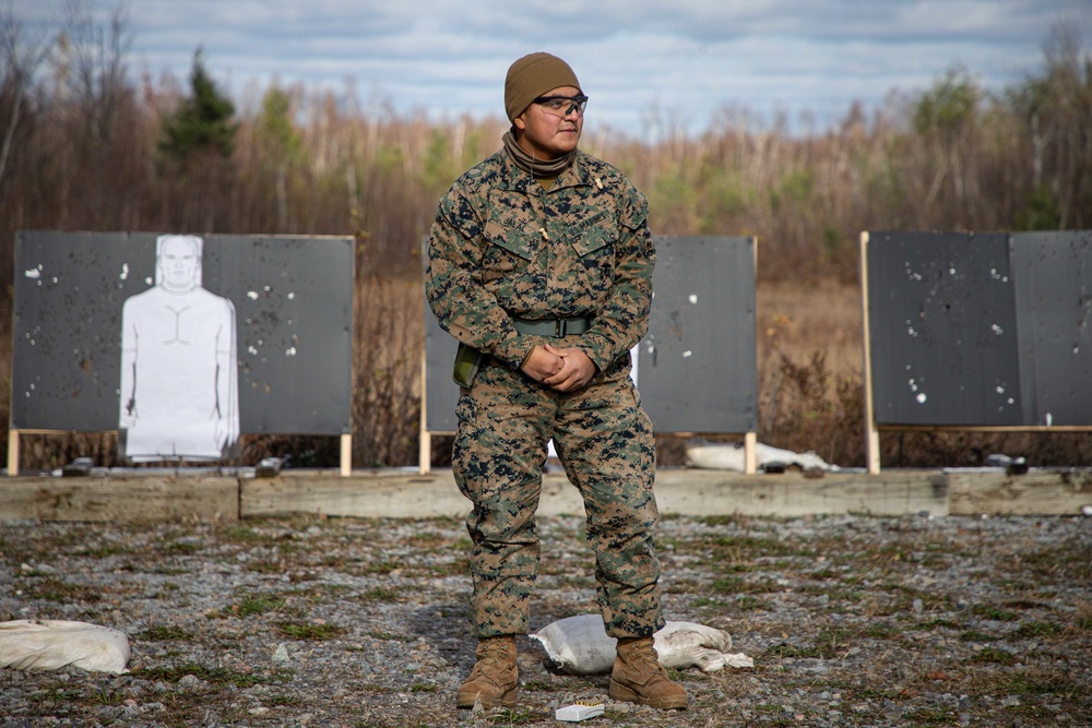 Combat Logistics Regiment 27 Pistol Qualification Range MEFEX 21.1