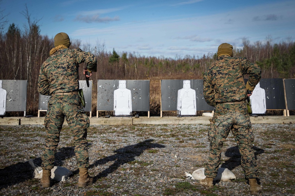 Combat Logistics Regiment 27 Pistol Qualification Range MEFEX 21.1