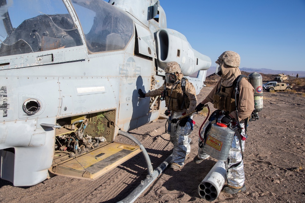 MWSS 373 “ACE Support” conducts aircraft recovery training during SLTE 1-21