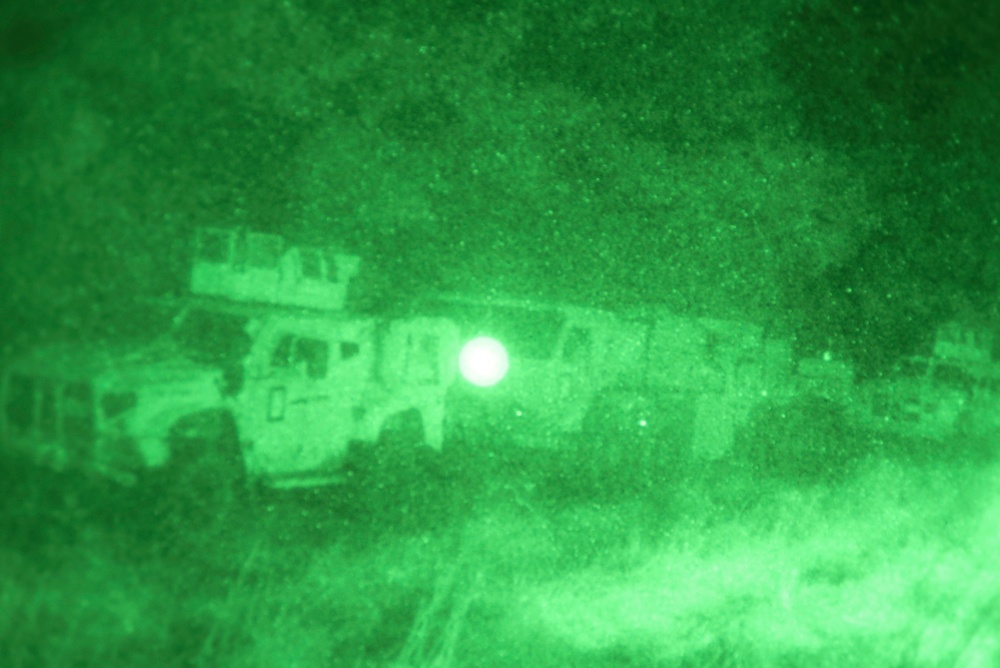 MSB Marines conduct convoy training during MEFEX 21.1