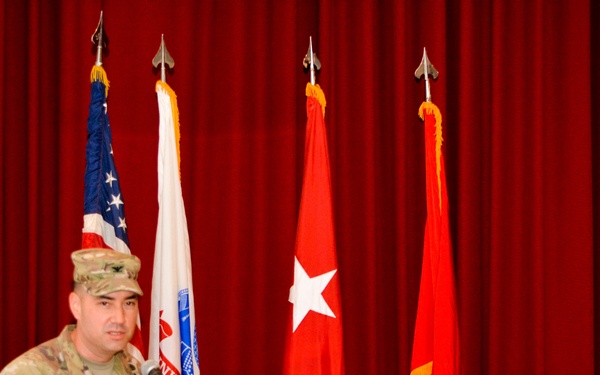 The 101st DSB and 304th SB conduct TOA ceremony