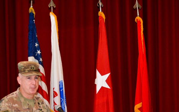 101st DSB and 304th SB hold TOA Ceremony in Kuwait