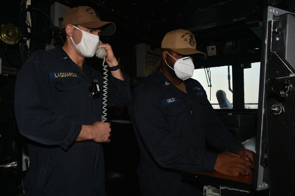 USS Philippine Sea (CG 58)/Maintenance and Logistics Port Visit/Deployment