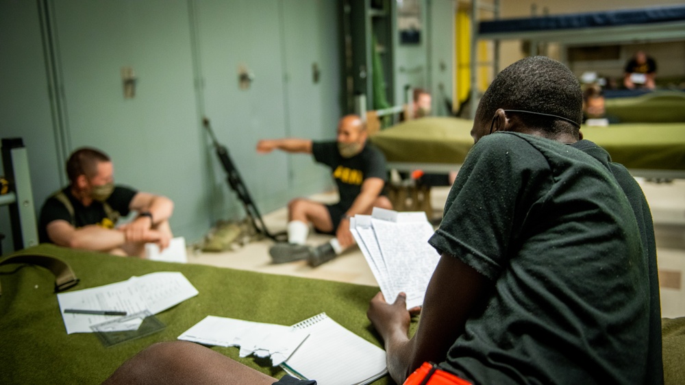 Making A Tanker.  Pvt. Karl Gamble