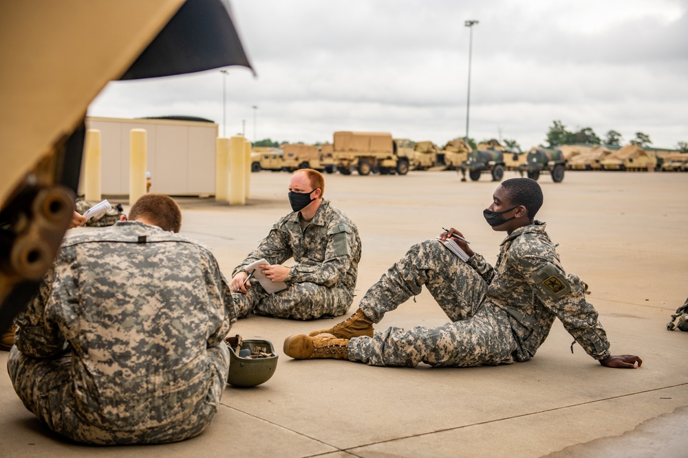 Making A Tanker.  Pvt. Karl Gamble