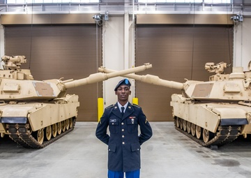 Making A Tanker.  Pvt. Karl Gamble