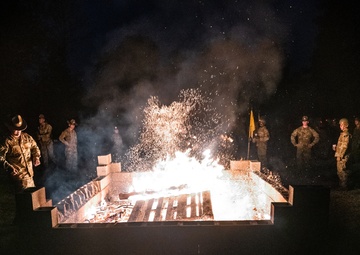 Making A Tanker.  Pvt. Karl Gamble