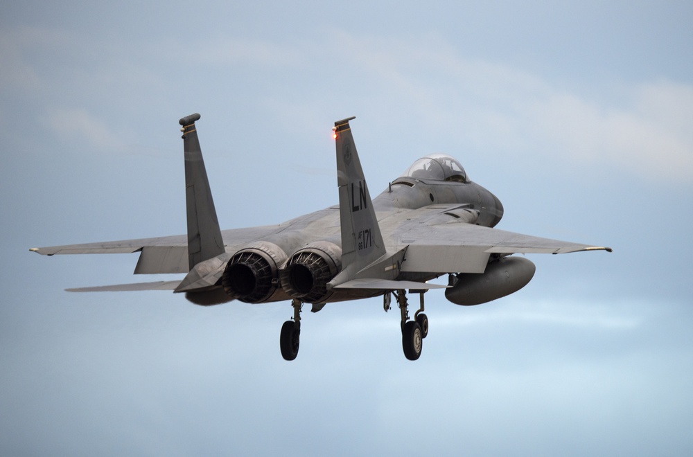 493rd FS returns from Iceland